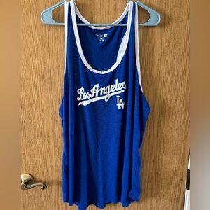 Plus size LA dodgers women’s tank top